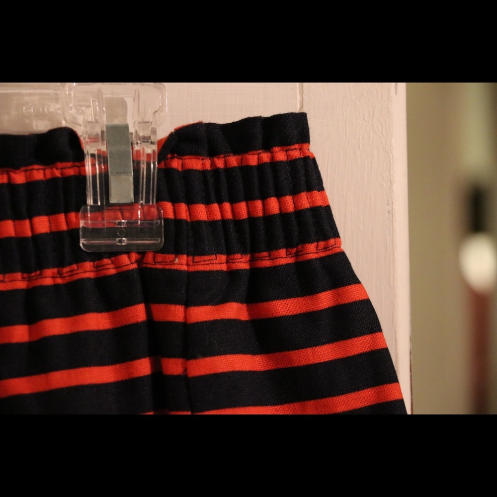 Jcrew Striped Skirt